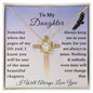 Almost Sold Out - To My Daughter - Love Knot Necklace