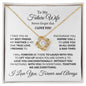 Almost Sold Out - TO MY FUTURE WIFE - LOVE KNOT NECKLACE