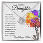 Almost Sold Out - TO MY DAUGHTER - LOVE KNOT NECKLACE