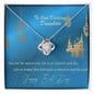 Almost Sold Out - TO OUR DARLING DAUGHTER ON EID - LOVE KNOT NECKLACE