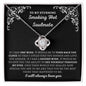 Almost Sold Out - TO MY STUNNING SOULMATE - LOVE KNOT NECKLACE