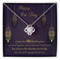 Almost Sold Out - To My Wife For Eid - Love Knot Necklace