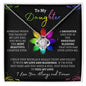 Almost Sold Out - TO MY DAUGHTER - LOVE KNOT NECKLACE