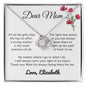 Almost sold out - Personalized Necklace - To my Mom - Beautiful Love Knot Necklace