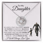 Almost Sold Out - TO MY DAUGHTER - LOVE KNOT NECKLACE