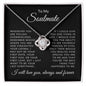 Almost Sold Out - TO MY SOULMATE - LOVE KNOT NECKLACE