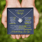 Almost Sold Out - TO MY SMOKING HOT WIFE - LOVE KNOT NECKLACE