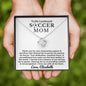 Almost sold out - Personalized Necklace - To my Soccer Mom - Beautiful Love Knot Necklace