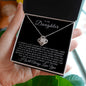 TO MY DAUGHTER - LOVE KNOT NECKLACE