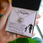 Almost Sold Out - TO MY DAUGHTER - LOVE KNOT NECKLACE
