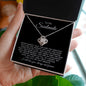 Almost Sold Out - TO MY SOULMATE - LOVE KNOT NECKLACE