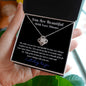 YOU ARE BEAUTIFUL - LOVE KNOT NECKLACE