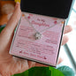 TO MY DAUGHTER - LOVE KNOT NECKLACE