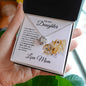 TO MY DAUGHTER - LOVE KNOT NECKLACE