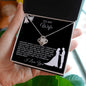 TO MY WIFE - LOVE KNOT NECKLACE
