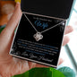 Almost Sold Out - TO MY SMOKING HOT WIFE - LOVE KNOT NECKLACE