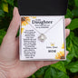 Almost Sold Out - TO MY DAUGHTER - LOVE KNOT NECKLACE