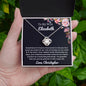 Almost sold out - Personalized Necklace - To my Wife - Beautiful Love Knot Necklace