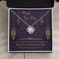 Almost Sold Out - To My Wife For Eid - Love Knot Necklace