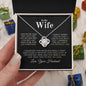 Almost Sold Out - TO MY WIFE - LOVE KNOT NECKLACE