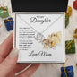 TO MY DAUGHTER - LOVE KNOT NECKLACE