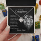 MY DEAR DAUGHTER - LOVE KNOT NECKLACE