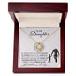 Almost Sold Out - TO MY DAUGHTER - LOVE KNOT NECKLACE