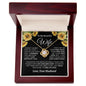 Almost Sold Out - TO MY BEAUTIFUL WIFE - LOVE KNOT NECKLACE