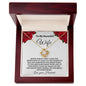 Almost Sold Out - TO MY BEAUTIFUL WIFE - LOVE KNOT NECKLACE