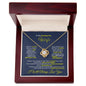 Almost Sold Out - TO MY SMOKING HOT WIFE - LOVE KNOT NECKLACE