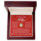 Almost Sold Out - TO MY BEAUTIFUL WIFE - LOVE KNOT NECKLACE