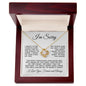 Almost Sold Out - I'M SORRY - LOVE KNOT NECKLACE