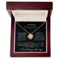 Almost Sold Out - TO MY BEAUTIFUL DAUGHTER - LOVE KNOT NECKLACE