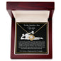 Almost Sold Out - TO MY SMOKING HOT WIFE - LOVE KNOT NECKLACE