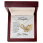 TO MY DAUGHTER - LOVE KNOT NECKLACE
