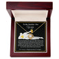 Almost Sold Out - TO MY SMOKIN' HOT WIFE - LOVE KNOT NECKLACE