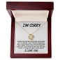 Almost Sold Out - I'M SORRY - LOVE KNOT NECKLACE