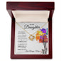 Almost Sold Out - TO MY DAUGHTER - LOVE KNOT NECKLACE