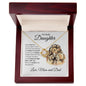 TO OUR DAUGHTER - LOVE KNOT NECKLACE