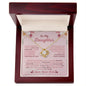 TO MY DAUGHTER - LOVE KNOT NECKLACE