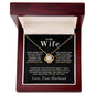 Almost Sold Out - TO MY WIFE - LOVE KNOT NECKLACE