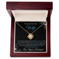 Almost Sold Out - TO MY SMOKING HOT WIFE - LOVE KNOT NECKLACE