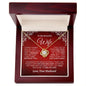 Almost Sold Out - TO MY BEAUTIFUL WIFE - LOVE KNOT NECKLACE