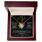 Almost Sold Out - TO MY DAUGHTER - LOVE KNOT NECKLACE
