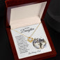 Almost Sold Out - TO MY DAUGHTER - LOVE KNOT NECKLACE