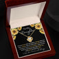 TO MY DAUGHTER - LOVE KNOT NECKLACE