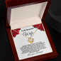 Almost Sold Out - TO MY BEAUTIFUL WIFE - LOVE KNOT NECKLACE