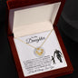 Almost Sold Out - TO MY DAUGHTER - LOVE KNOT NECKLACE
