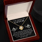 Almost Sold Out - To My Smokin' Hot Catch - Love Knot Necklace