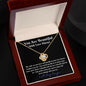 YOU ARE BEAUTIFUL - LOVE KNOT NECKLACE